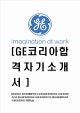[GE코리아-최신공채합격자기소개서] GE코리아자소서,GEKOREA자소서,ge